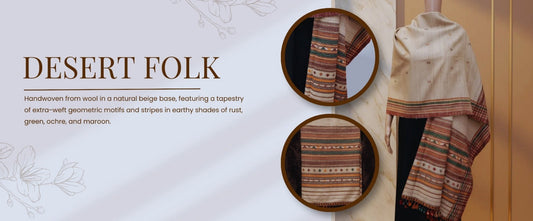 Woven with Heart : Our Kutch Weaving Winter Shawl Collection