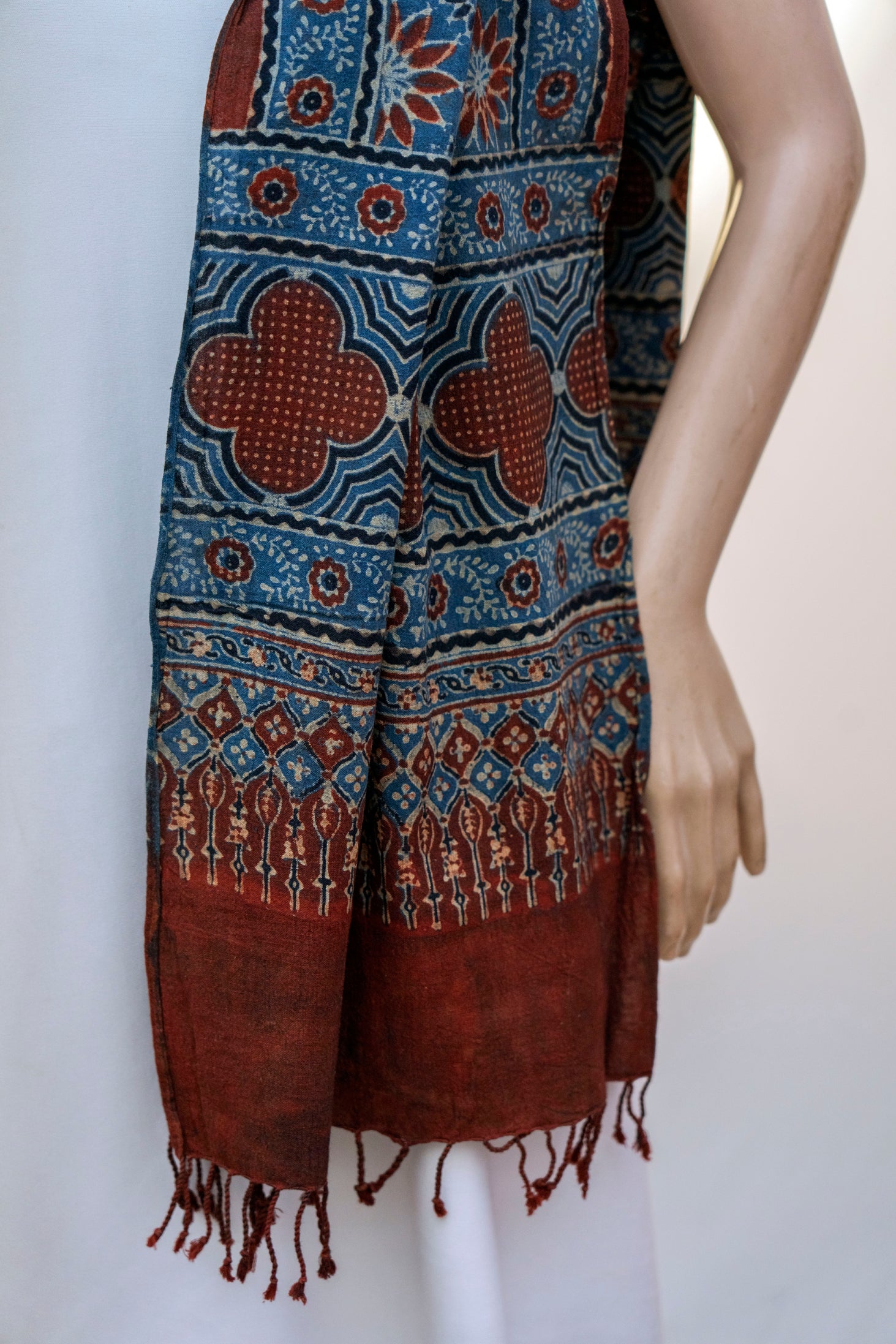 Ajrak Megh Malhar | Handwoven Stall
