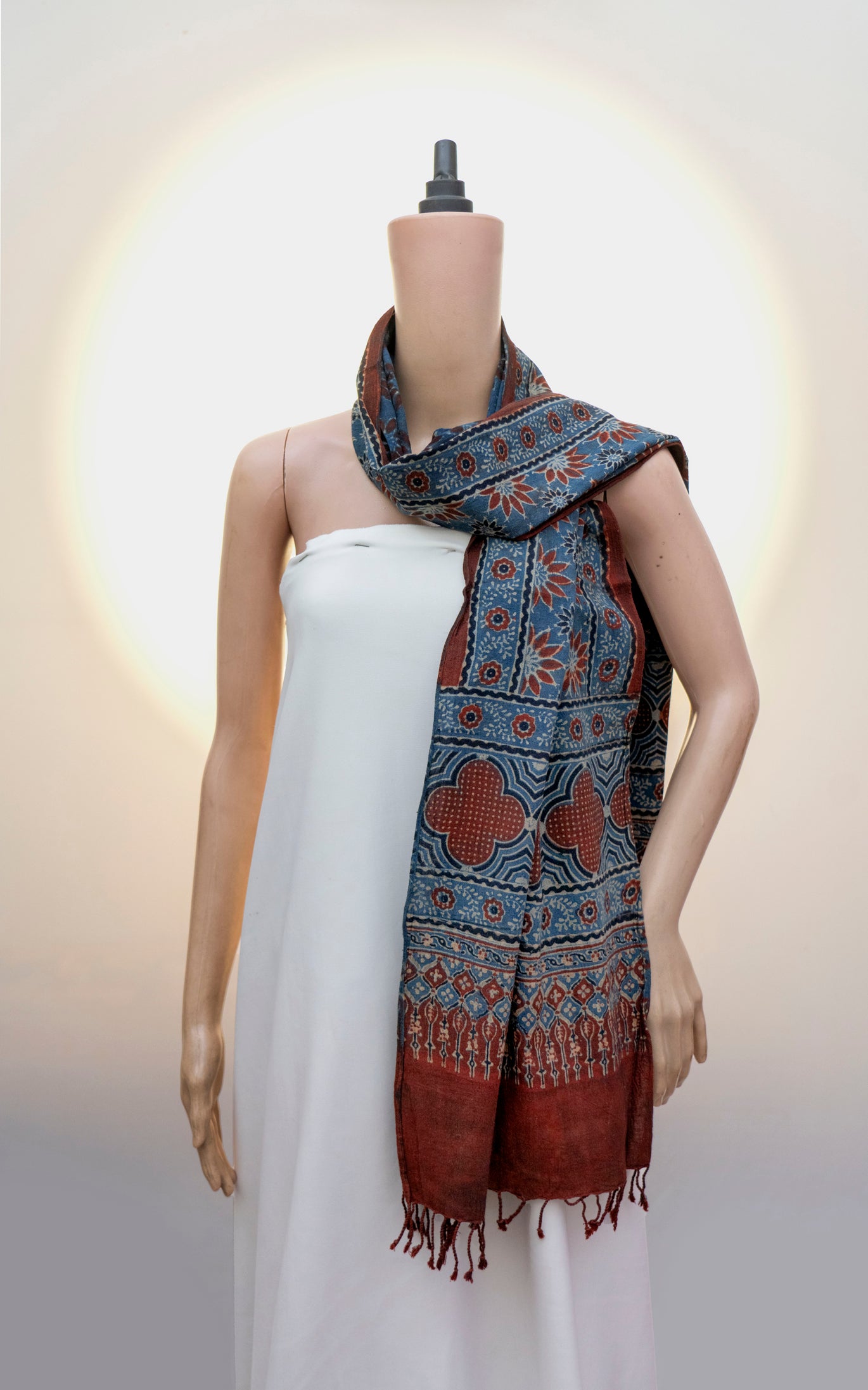 Ajrak Megh Malhar | Handwoven Stall