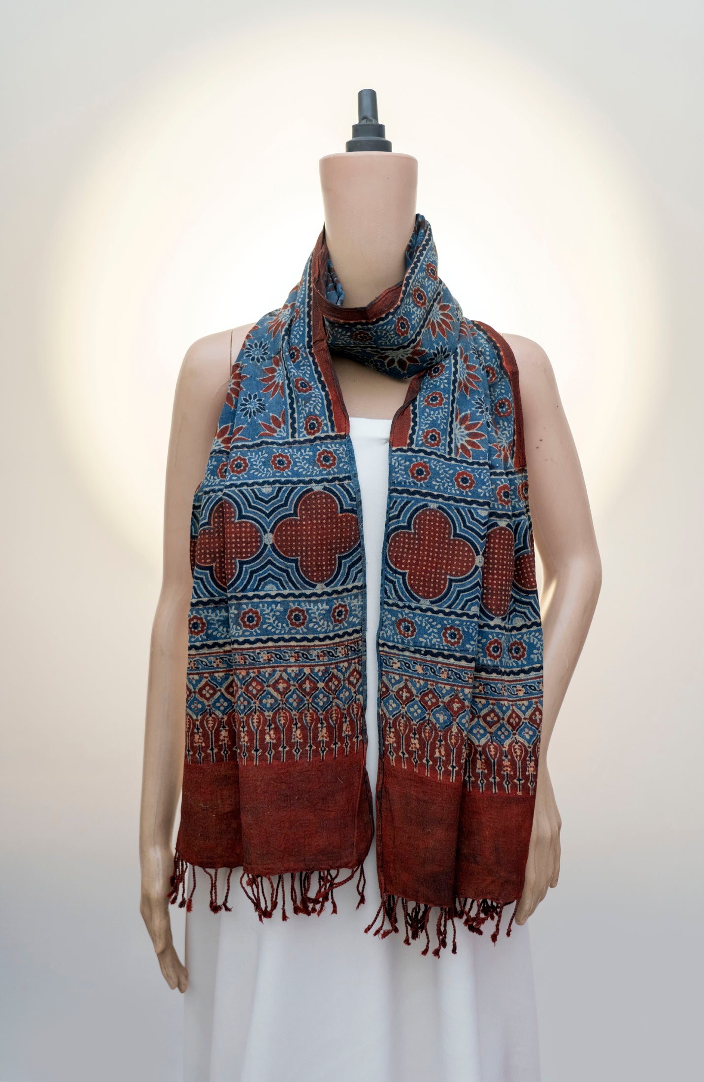 Ajrak Megh Malhar | Handwoven Stall
