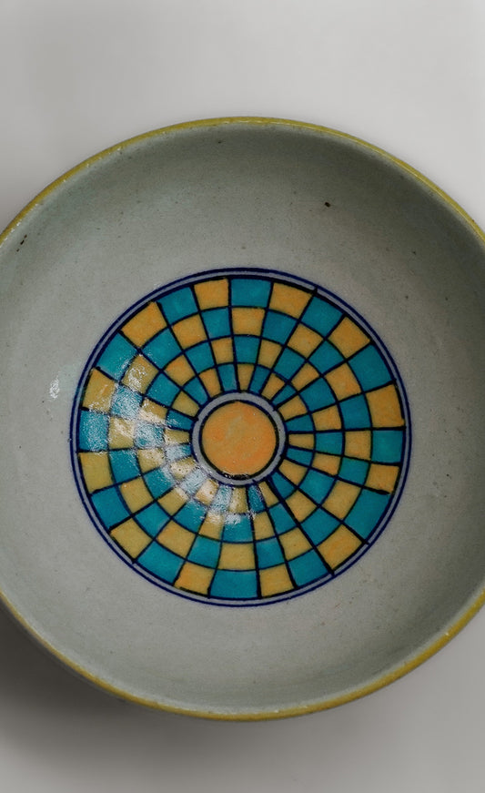 Ocean Flora Artistic Ceramic Bowl