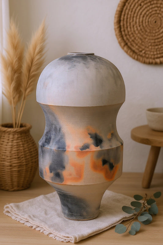 Smokewave Terracotta Vessel