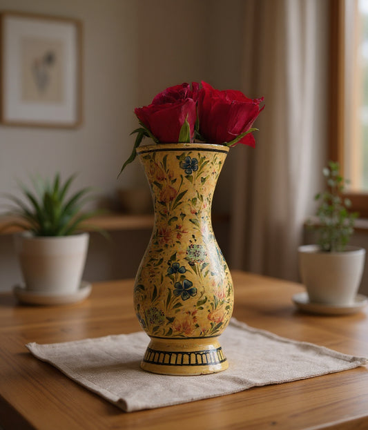 Gulbahar Vase | Handcrafted Floral Decorative Vase for Home & Office