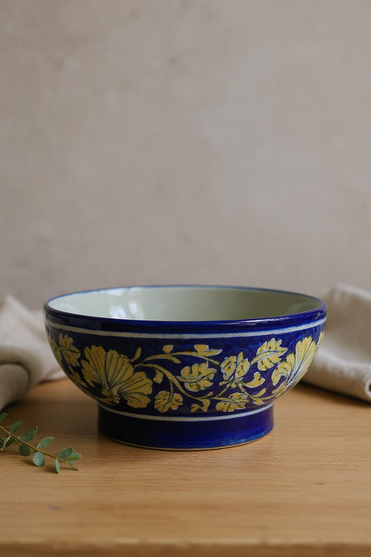 Jaipuri Vine Home Decor Ceramic Bowl