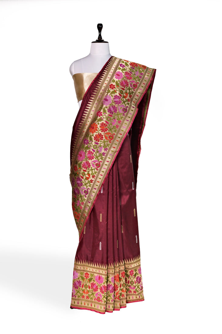 Maharani Resham Saree | Handwoven Banarasi Silk Saree