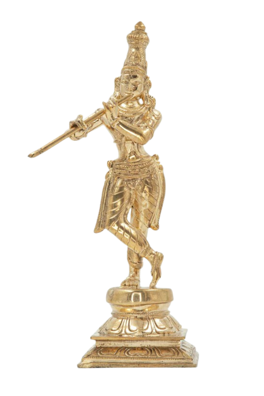 Murli Krishna (The eternal player of the flute, enchanting the world)