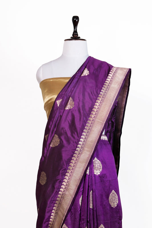 Baag-e-Zari Saree | Handwoven Banarasi Silk Saree