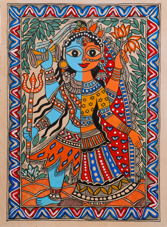 Saamya Swaroop – Traditional Mithila Madhubani Painting