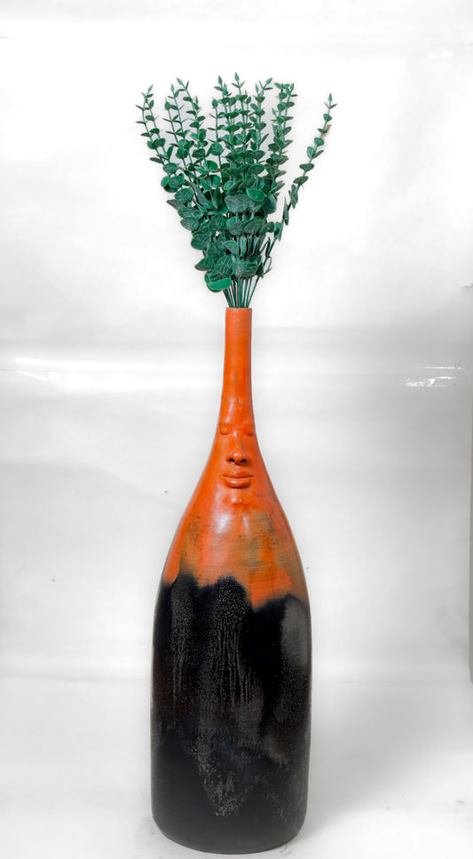 Silent Flame Keeper Terracotta – Minimalist Earthy Home Accent