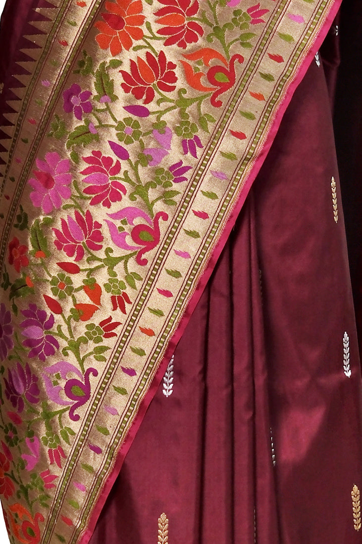 Maharani Resham Saree | Handwoven Banarasi Silk Saree