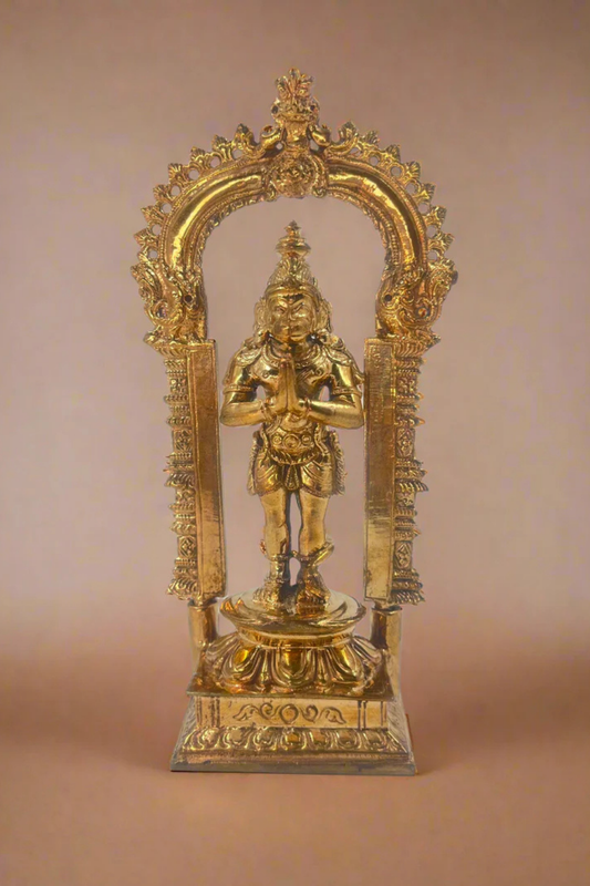 Prabhu Bhakt Hanuman (The eternal devotee standing in reverence)