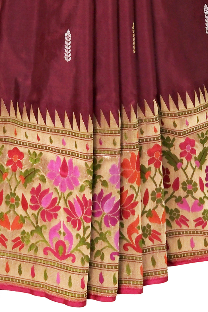 Maharani Resham Saree | Handwoven Banarasi Silk Saree