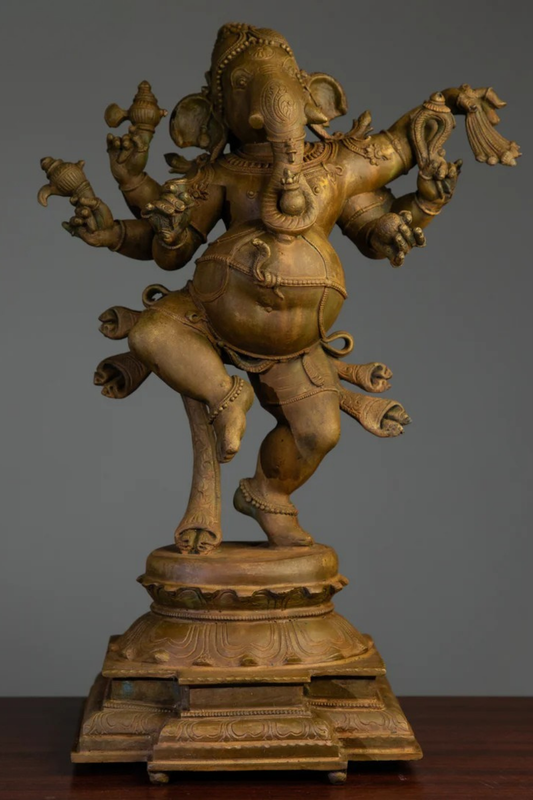 Nritya Vinayaka (The Ganesha who dances to bless beginnings)