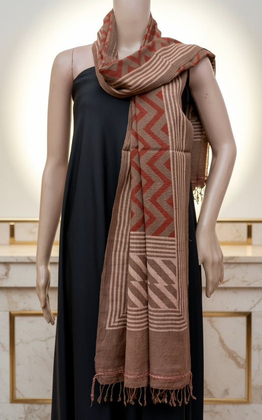 Ajrak Mrid Rekha | Handwoven Stall