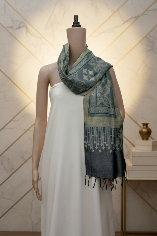 Ajrak Chandrika | Handwoven Stall