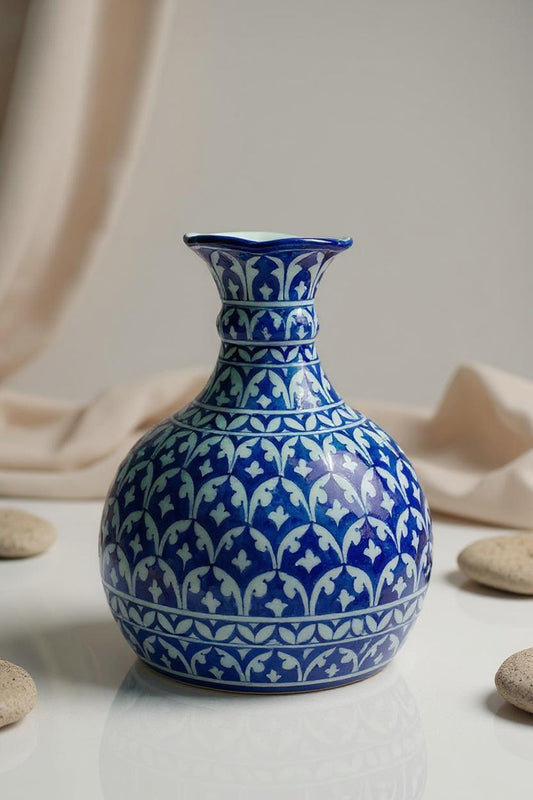 Mughal Jali Royal Vase | Handcrafted Decorative Floral Vase