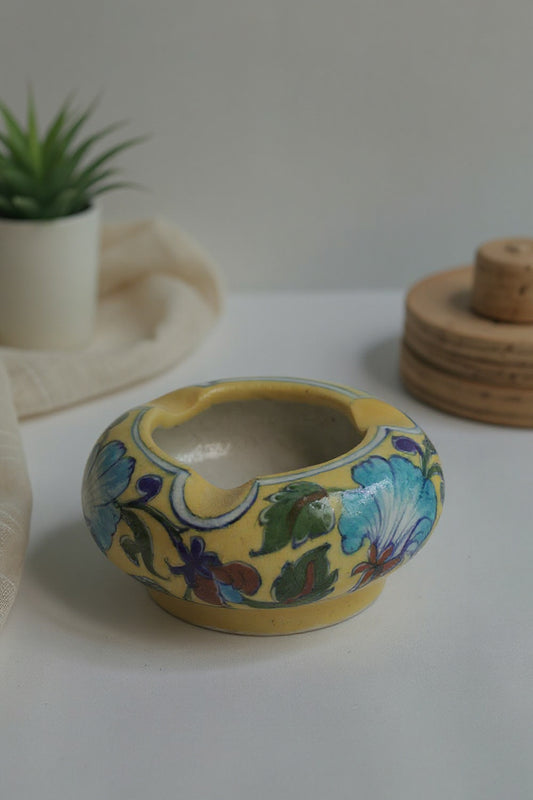 Vine Garden Tabletop Decorative Ceramic Ashtray