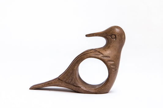 Serene Sparrow Tissue Holder | Handcrafted Wooden Tissue Box