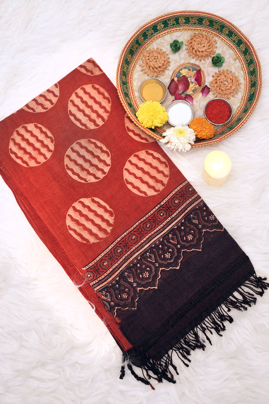 Ajrak Surya Mandal | Handwoven Stall