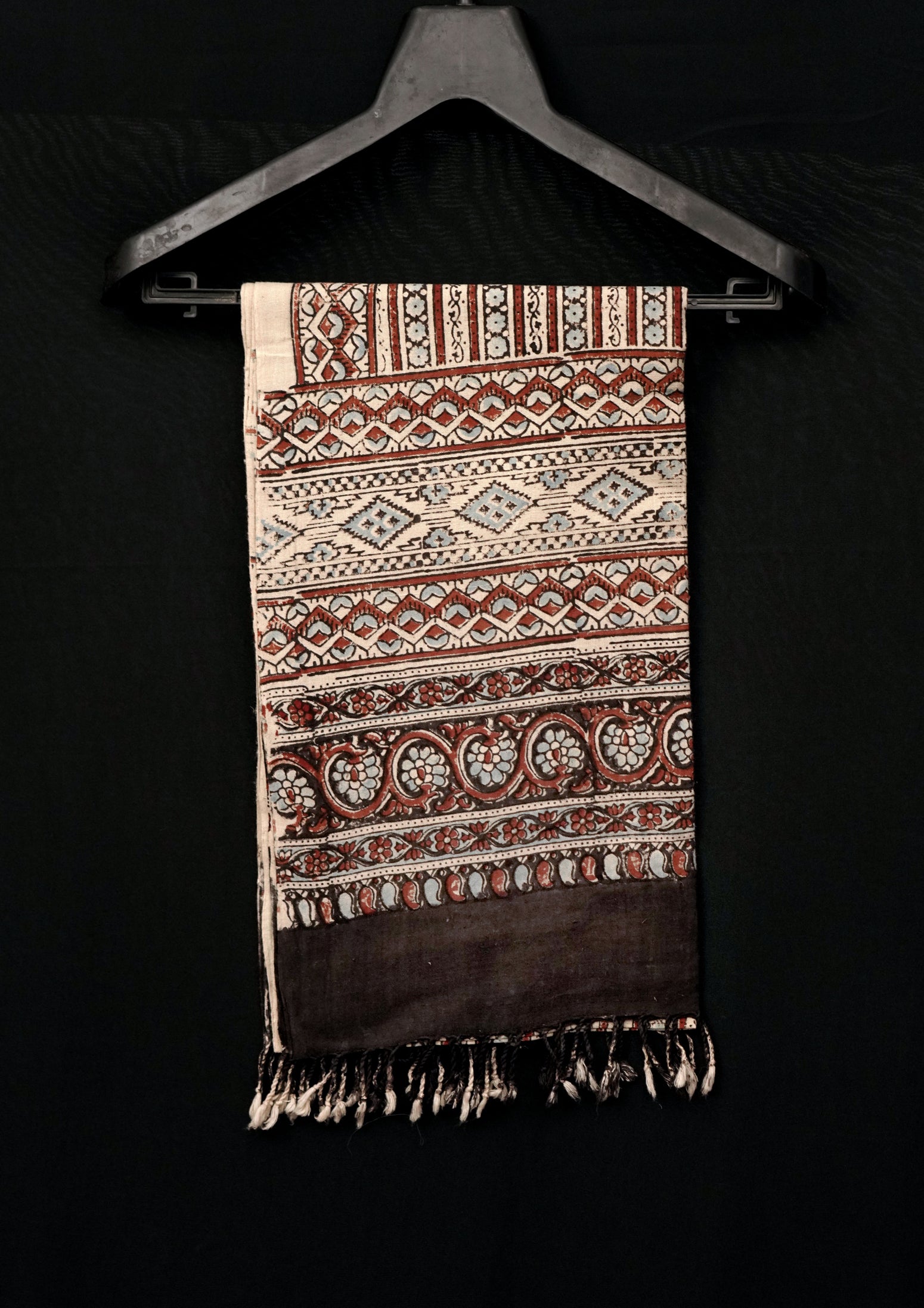 Traditional Ajrak Stall | Handwoven Heritage Fabric
