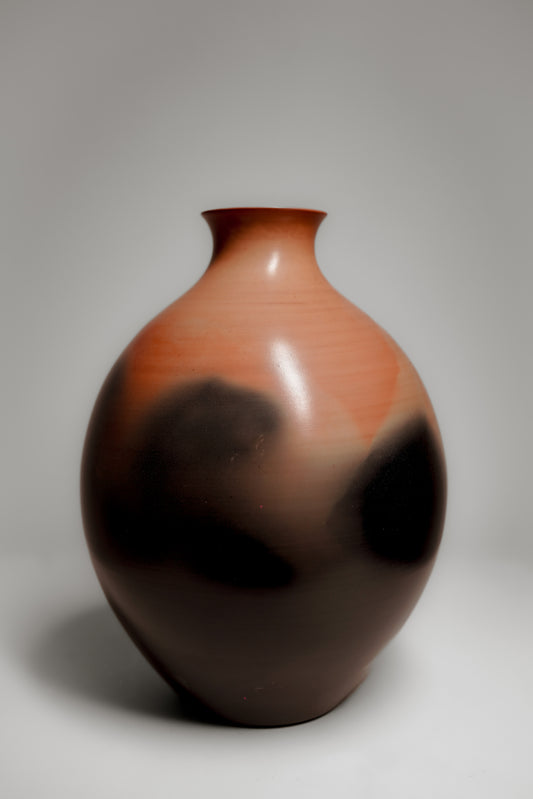 Rustic Earthen Heritage Vase – Handmade Terracotta Artwork