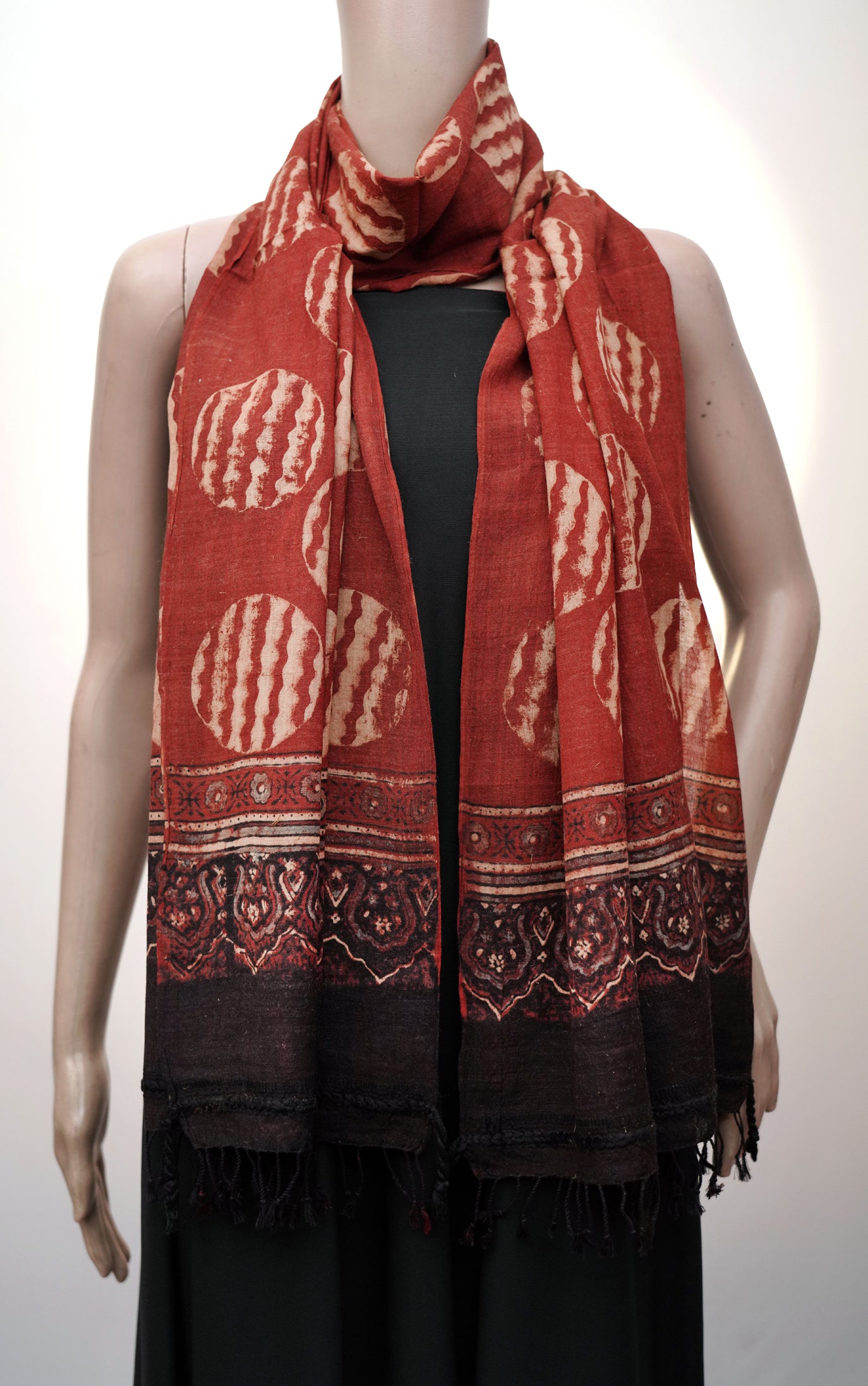 Ajrak Surya Mandal | Handwoven Stall
