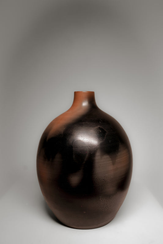 Terracotta Twin-Hue Vase