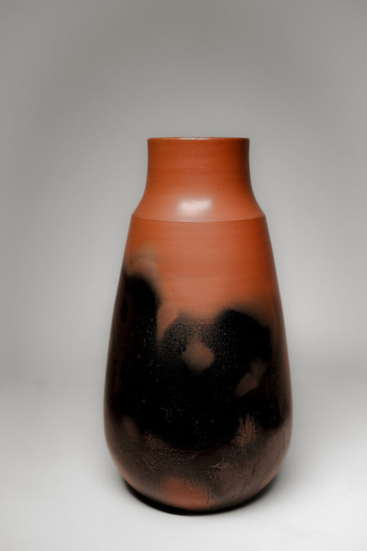 Terracotta Midnight Fade Vase