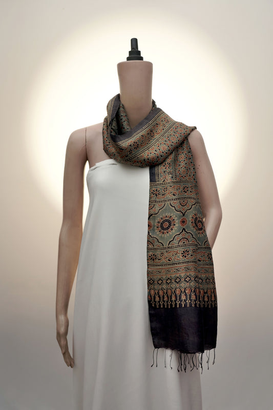 Ajrak Surya Jyoti | Handwoven Stall