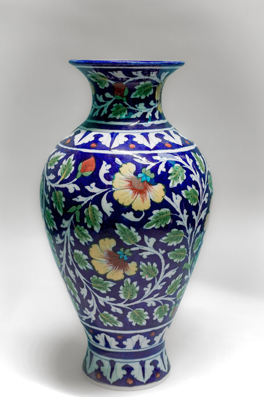 Multicolor Floral Majesty Vase | Handcrafted Decorative Floral Vase