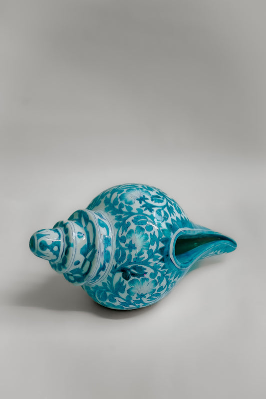 Handcrafted Ceramic Shankh (Conch Shell)