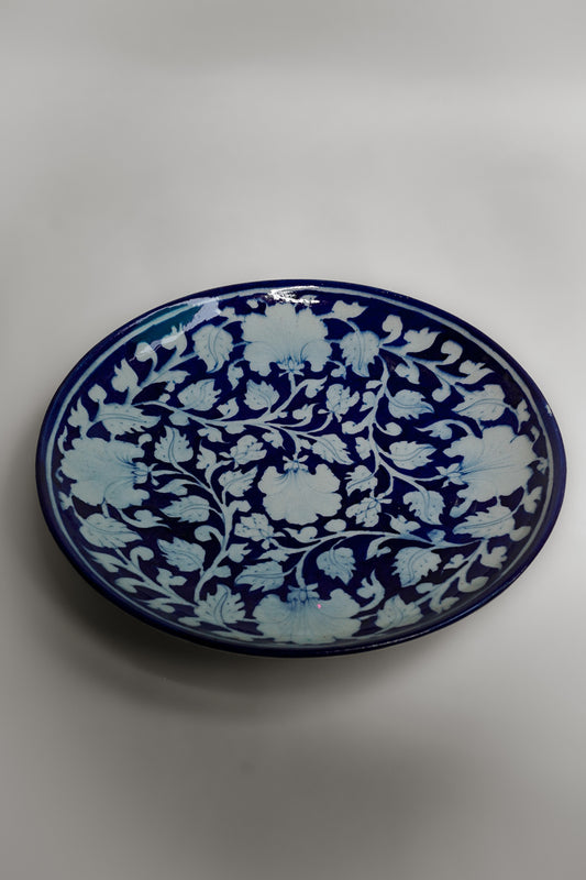 Royal Garden Floral Ceramic Wall Plate