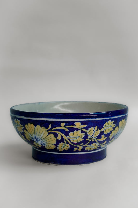 Jaipuri Vine Home Decor Ceramic Bowl