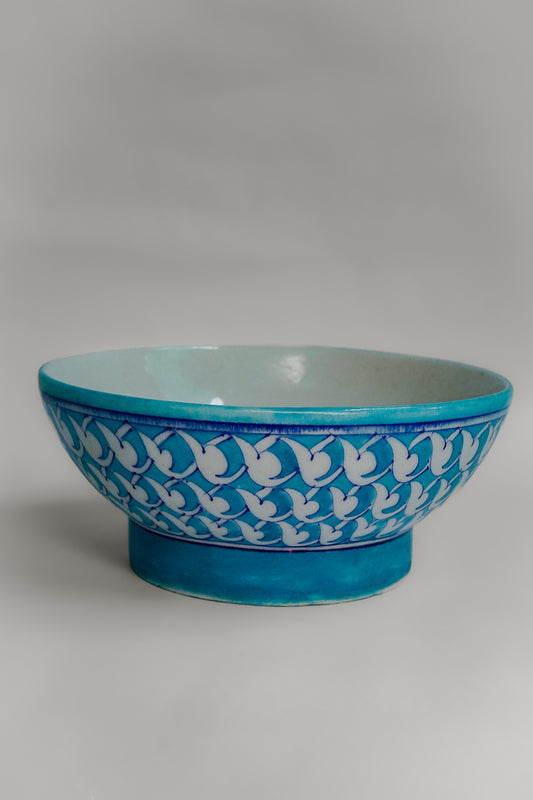 Mystic Bloom Handpainted Decorative Bowl