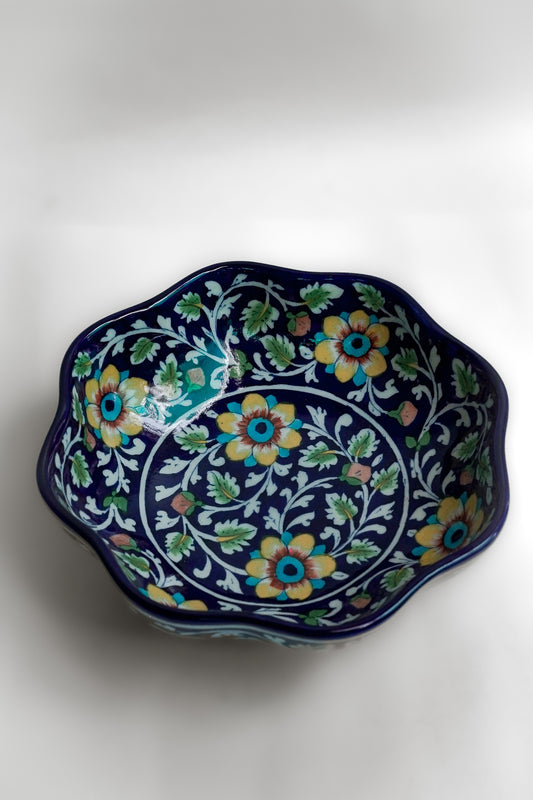 Sacred Lotus Eco-Friendly Ceramic Bowl
