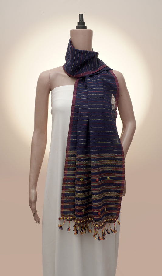 Heritage Gradation | Handloom Kutch Dupatta