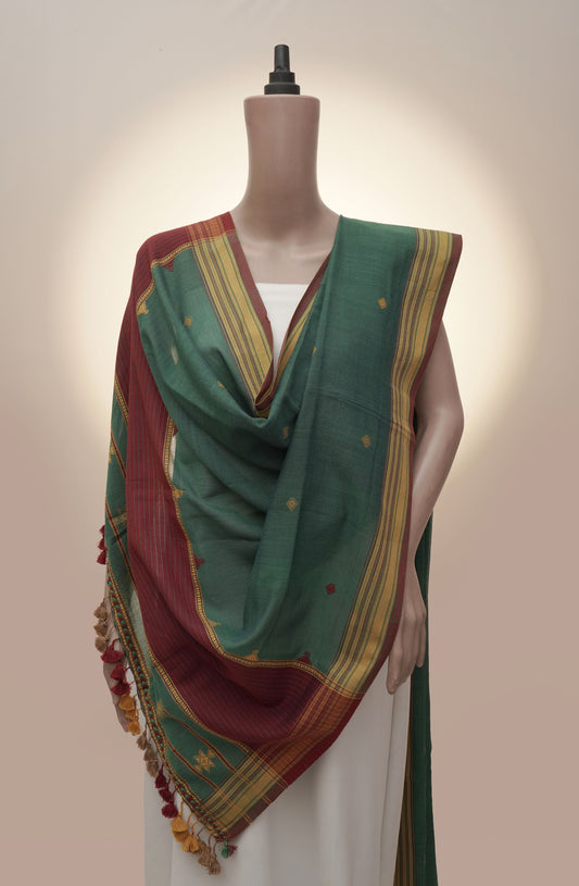 Pachhedi Elegance | Premium Handcrafted Kutch Dupatta