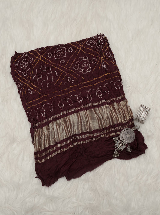 Abadal Dupatta | Handcrafted Bandhani Dupatta