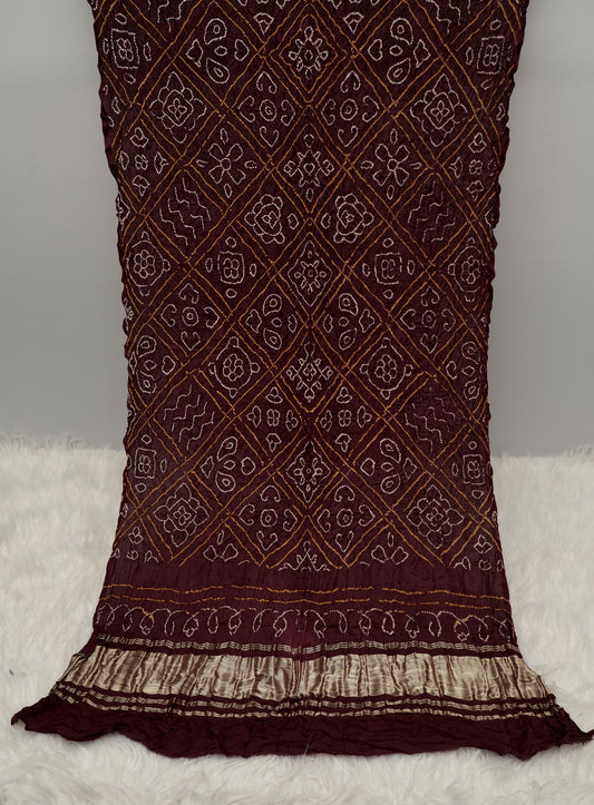 Abadal Dupatta | Handcrafted Bandhani Dupatta