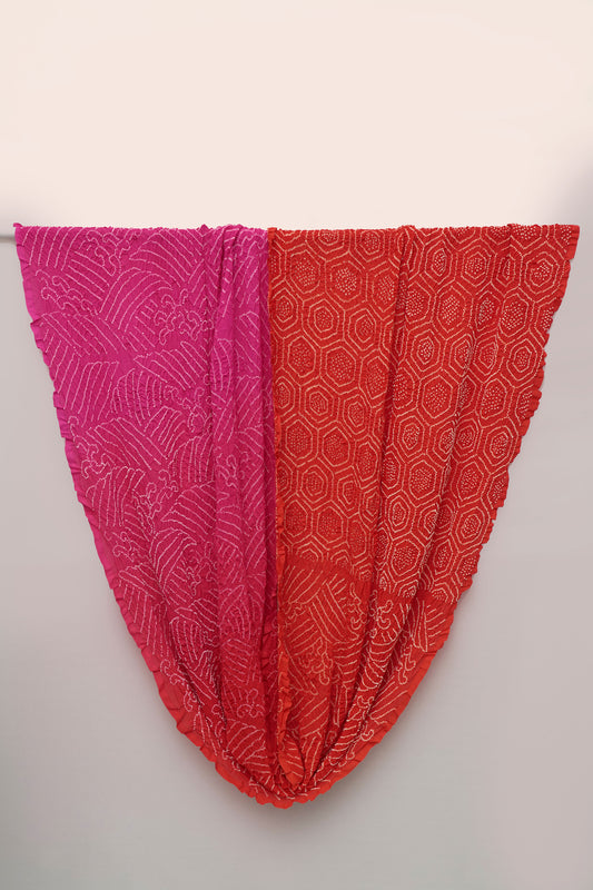 Radiant Waves Saree | Handcrafted Bandhani Saree