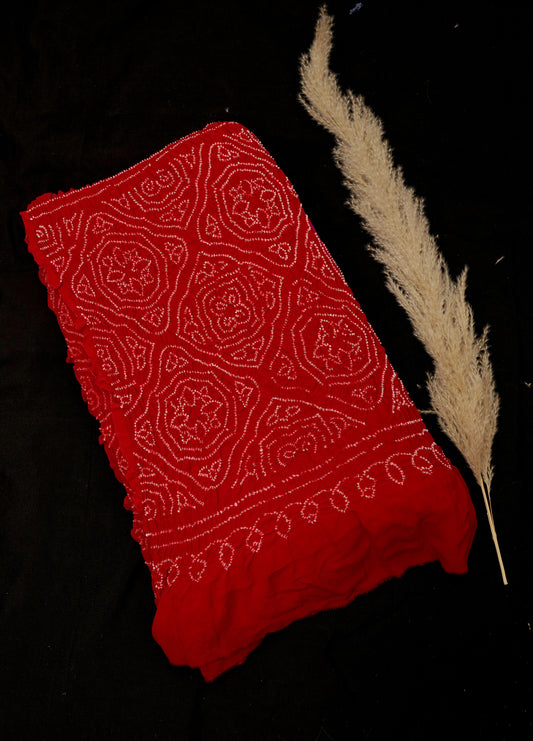 Radiant Waves Saree | Handcrafted Bandhani Saree