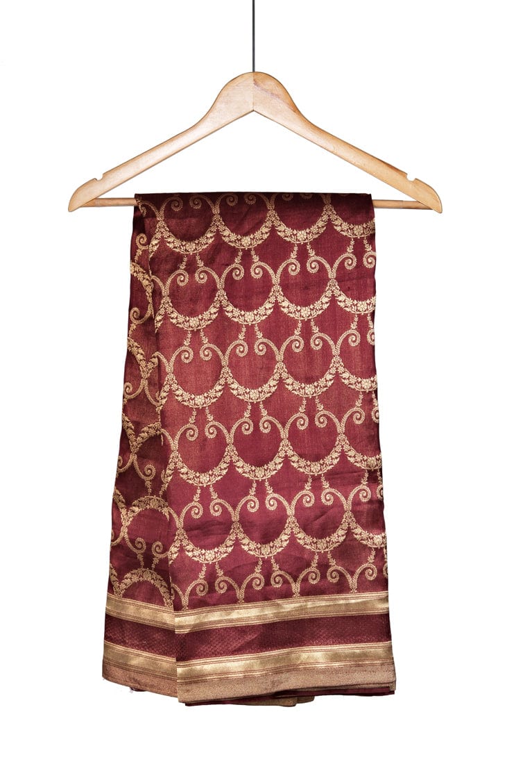 Sindoor Saaz Saree | Handwoven Banarasi Silk Saree