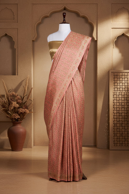Aabroo-e-Aab Saree | Handwoven Banarasi Silk Saree