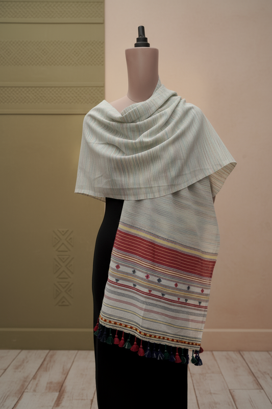 Ekt Pachhedi | Artisan Kutch Handwoven Dupatta