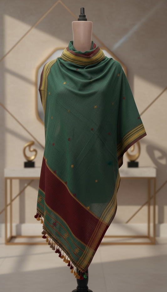 Pachhedi Elegance | Premium Handcrafted Kutch Dupatta