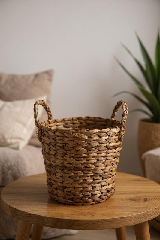 Meadow Carry | Handcrafted Wooden/Artisan Carry Basket