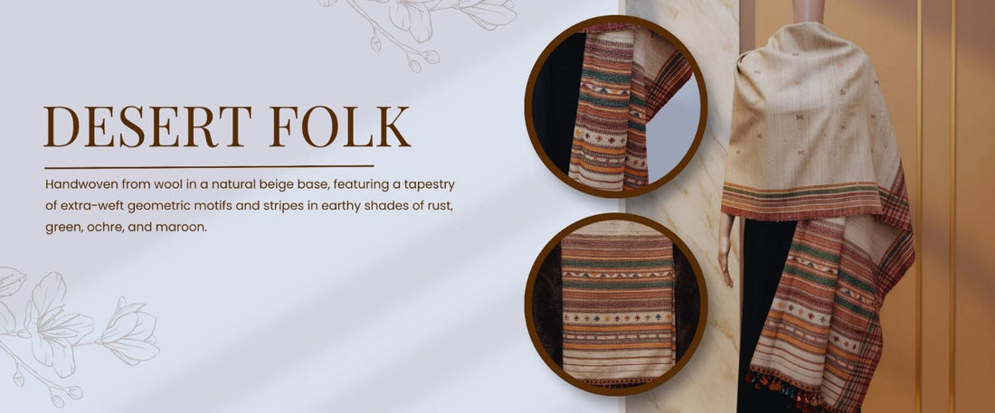 Woven with Heart : Our Kutch Weaving Winter Shawl Collection
