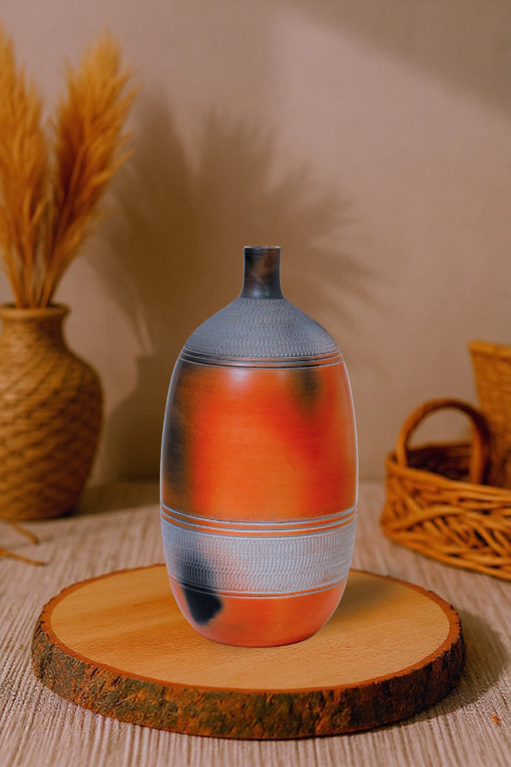 Fireband Terracotta Vase