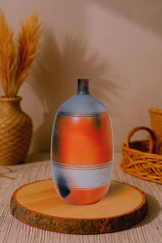 Fireband Terracotta Vase