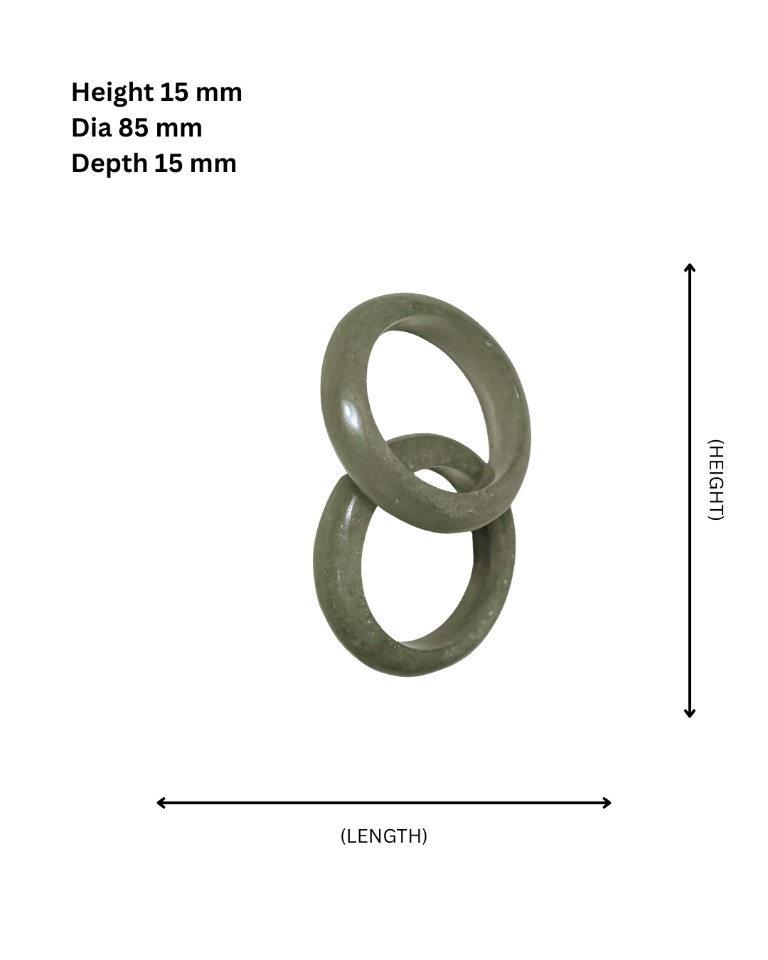 Set of 2 Green Aventurine Bangles – Chakra Healing & Energy Jewellry